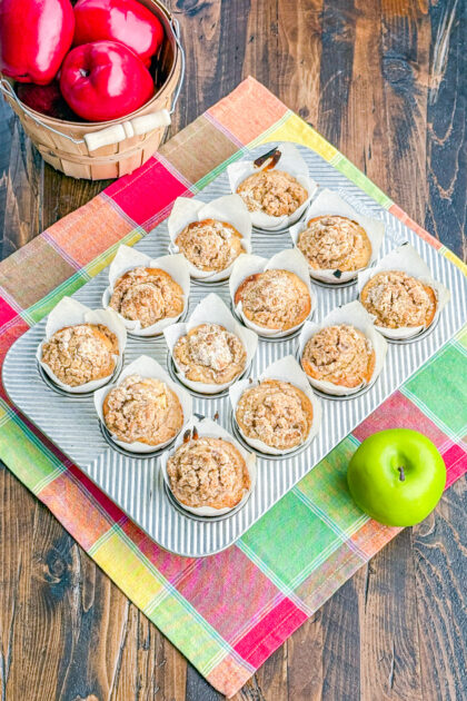 apple crumble muffins recipe