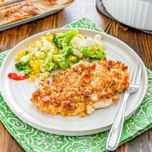 baked caesar chicken