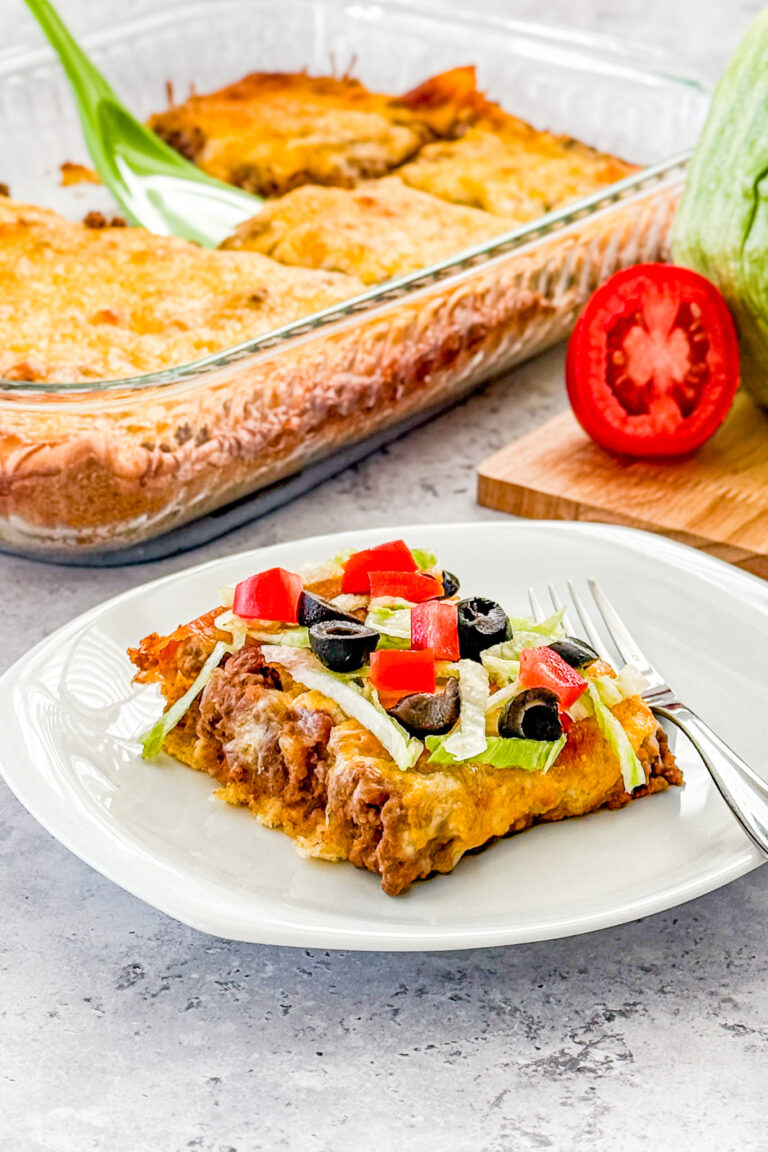 Crescent Burrito Bake