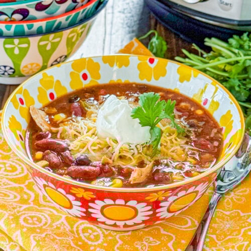 instant pot taco soup chicken