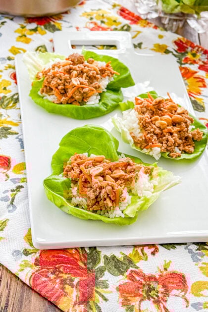 thai lettuce wraps ground turkey