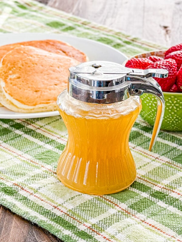 buttery blonde homemade syrup