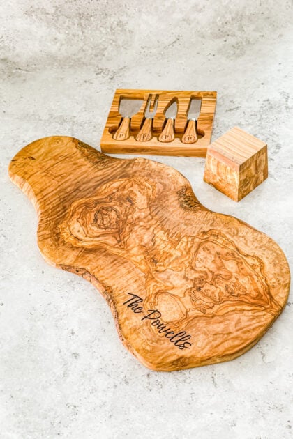Forest Decor Charcuterie Board