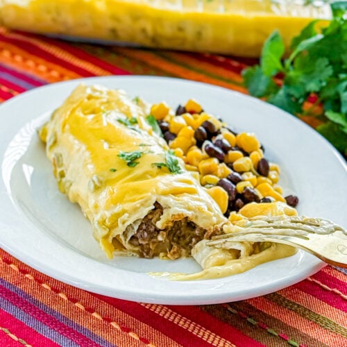 queso enchiladas