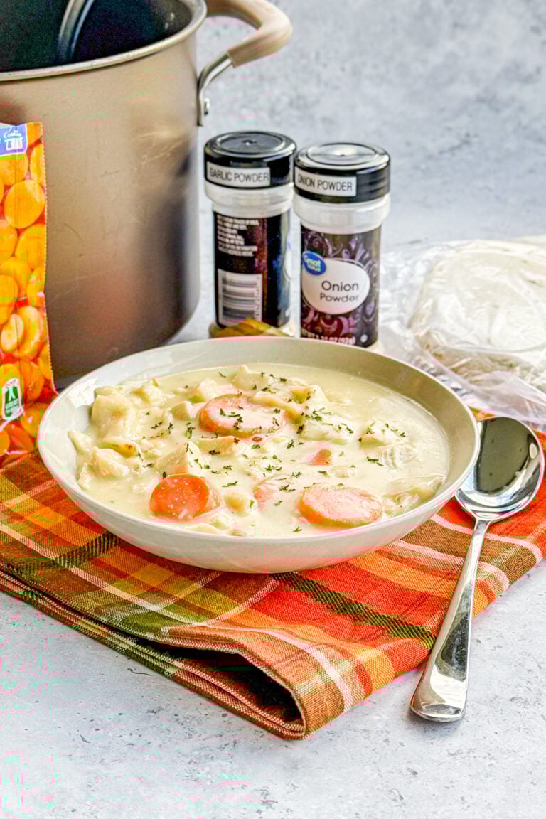 cheater chicken and dumplings