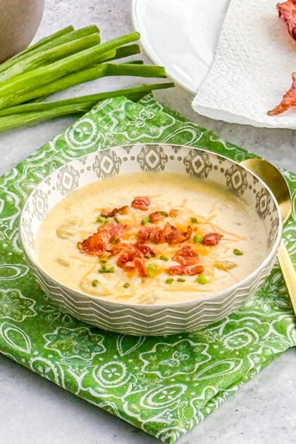 Loaded Potato Gnocchi Soup
