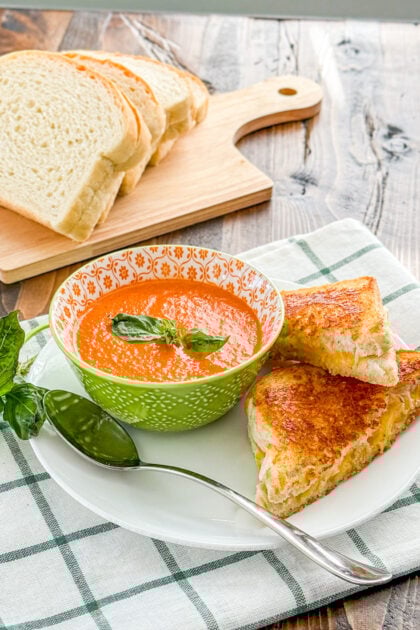 tomato basil soup recipe