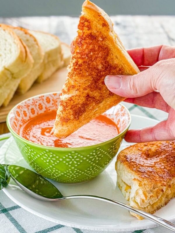 Parmesan Crusted Grilled Cheese