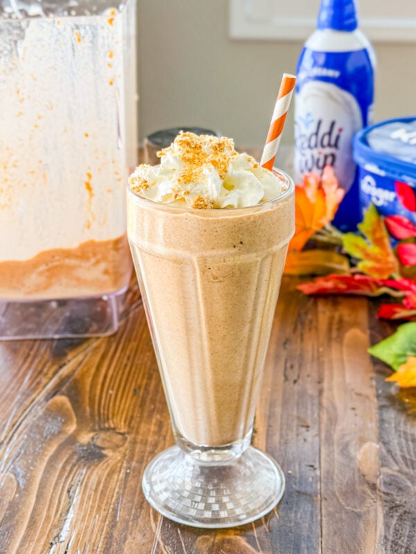 pumpkin pie milkshake