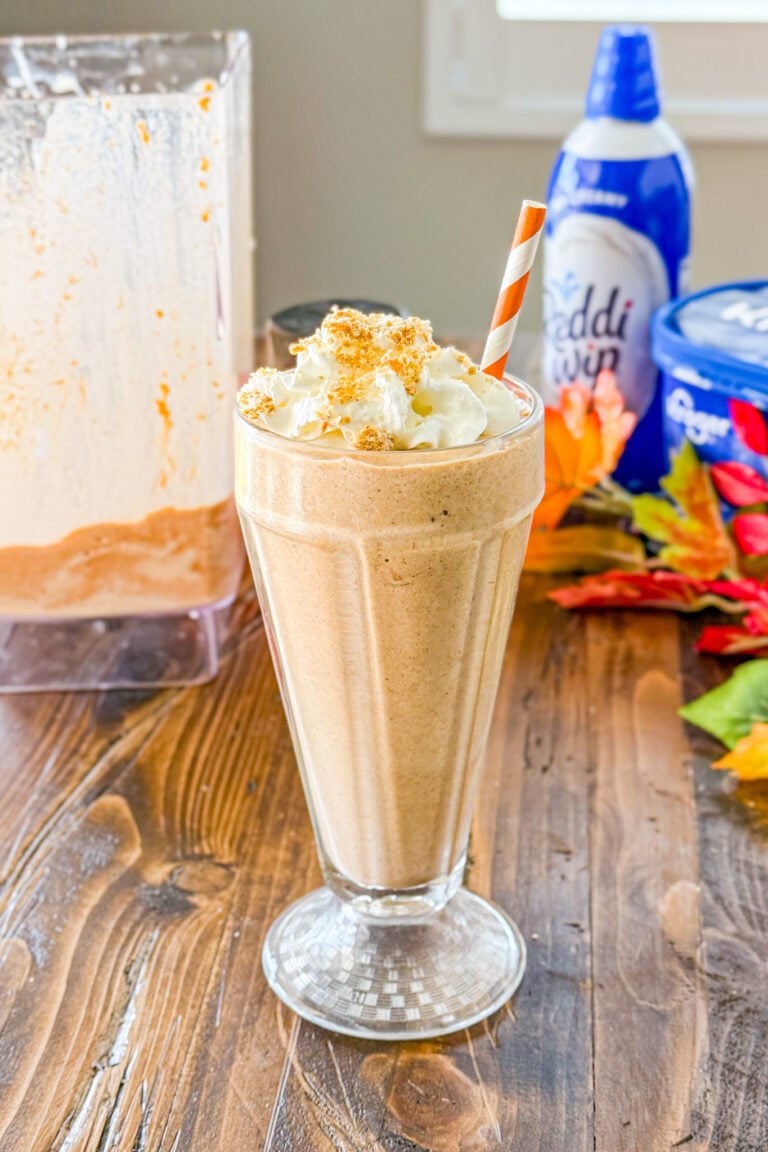 pumpkin pie milkshake