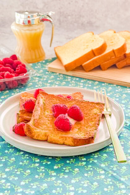 brown sugar sheet pan french toast