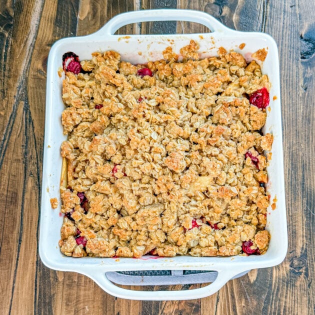 apple cranberry crisp recipe