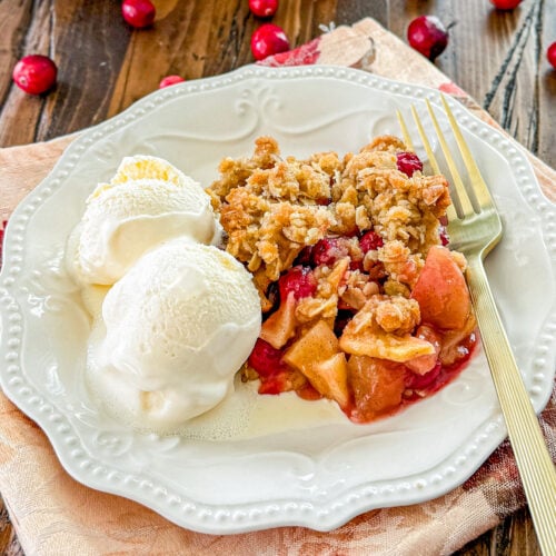 apple and cranberry crisp recipe