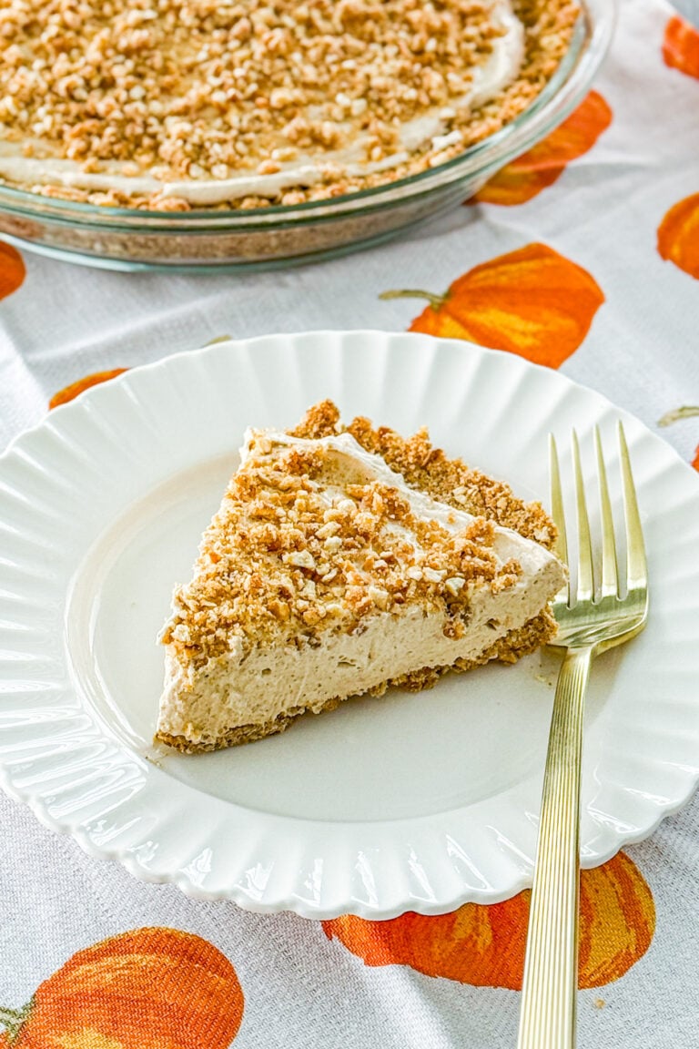 pumpkin pretzel dessert