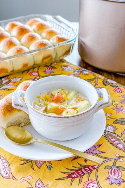 chicken & corn chowder