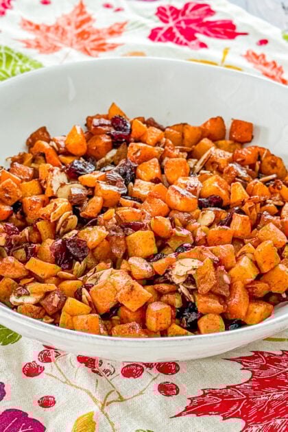 cinnamon roasted butternut squash