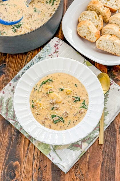 Sausage Snocchi Soup