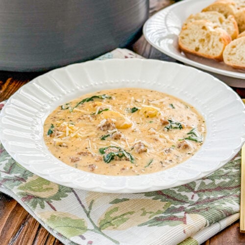 italian sausage gnocchi soup