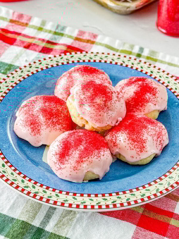 almond cherry cookies