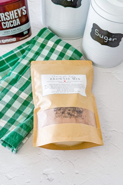 chewy fudge brownie mix