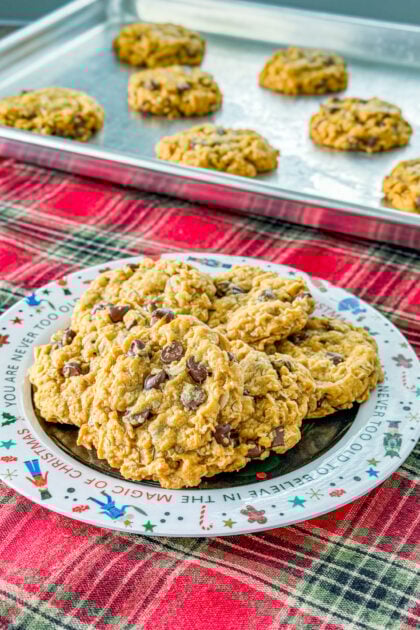 oatmeal pumpkin chocolate chip cookies