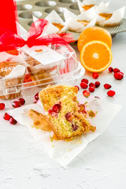 cranberry orange muffins recipe