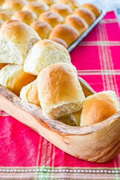 sheet pan dinner rolls