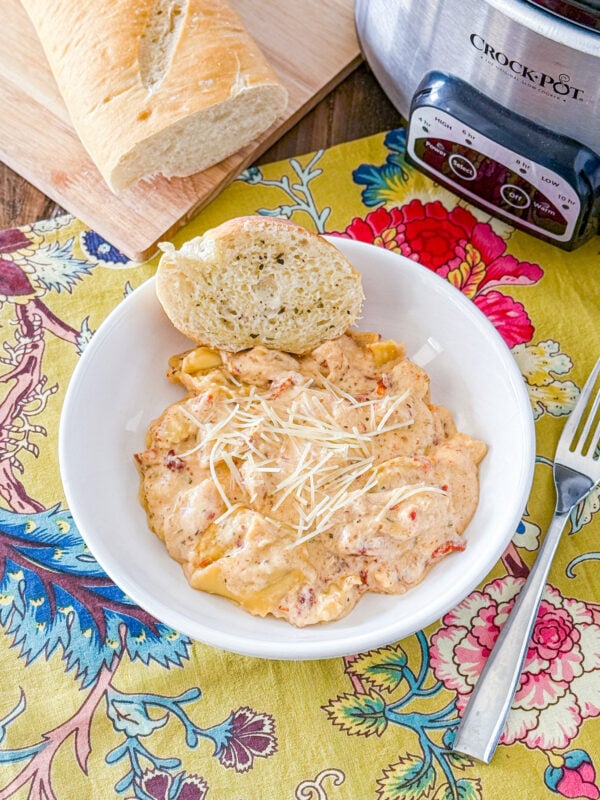Slow Cooker Marry Me Chicken Tortellini (Creamy & Easy)