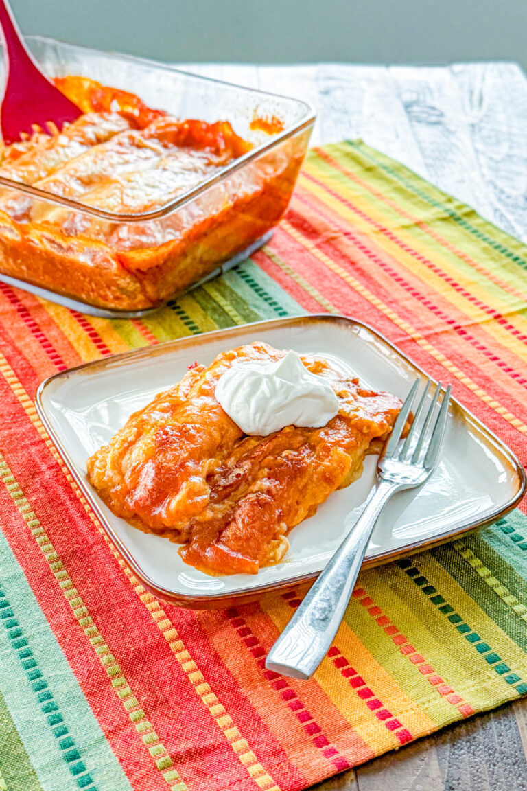freezer chicken enchiladas