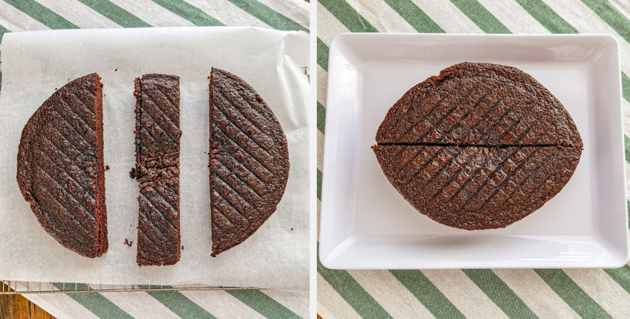 Easy Chocolate Football Cake for the Super Bowl - Real Mom Kitchen