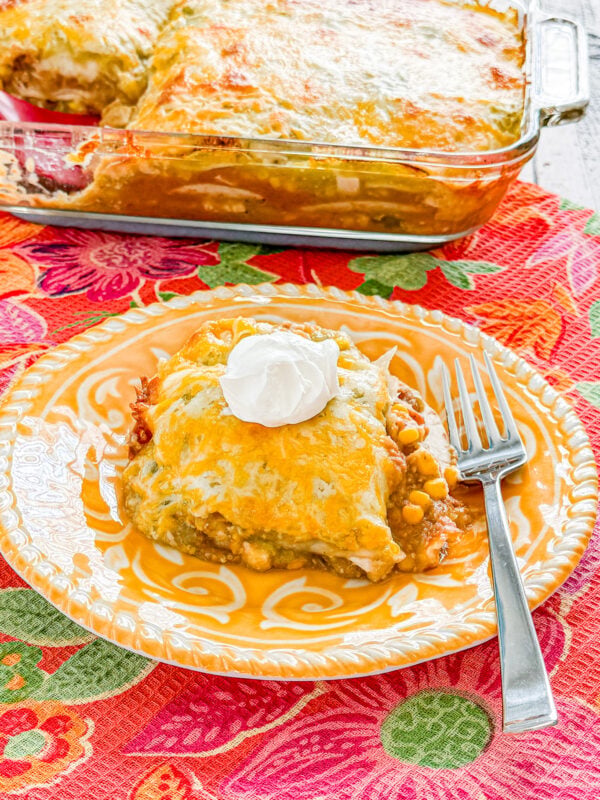 Chicken Taco Casserole